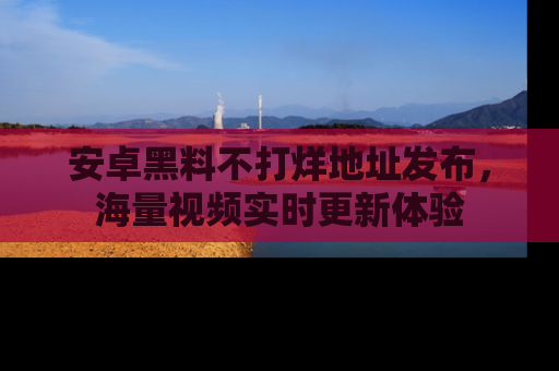 安卓黑料不打烊地址发布，海量视频实时更新体验