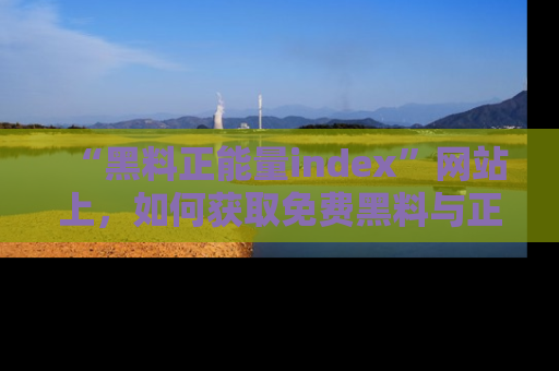 “黑料正能量index”网站上，如何获取免费黑料与正能量资讯？