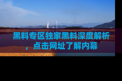 黑料专区独家黑料深度解析，点击网址了解内幕