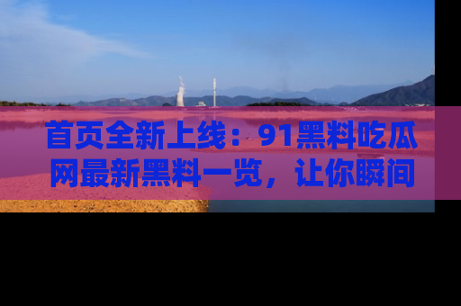 首页全新上线：91黑料吃瓜网最新黑料一览，让你瞬间掌握
