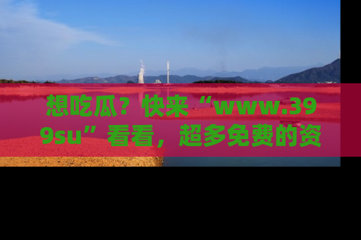 想吃瓜？快来“www.399su”看看，超多免费的资源让你尽情享受！