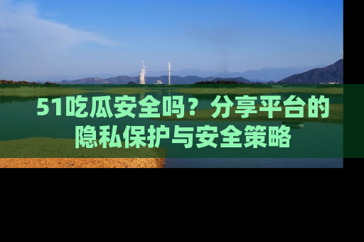51吃瓜安全吗?分享平台的隐私保护与安全策略
